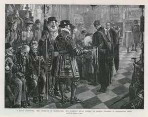 Une aumône royale