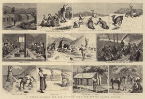 Une semaine de camping et de chasse près des plaines de Horton, Ceylan - Sydney Prior Hall