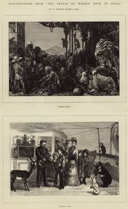 Illustrations du Tour du Prince de Galles en Inde, par W Howard Russell, LLD - Sydney Prior Hall