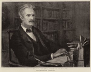M. Gerald Balfour, le secrétaire en chef pour l