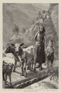 Notre artiste spécial en Norvège, espoirs de la famille - Sydney Prior Hall