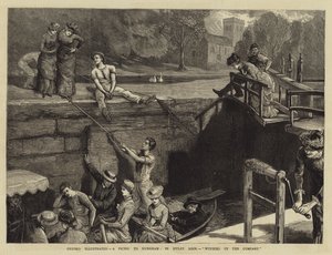 Oxford illustré, un pique-nique à Nuneham, dans l