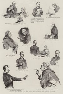 Lecture des Discours, et la Première Apparition du Témoin Le Caron - Sydney Prior Hall