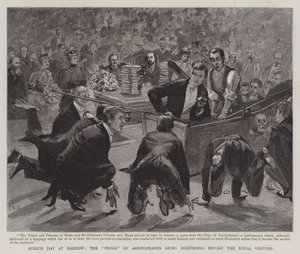 Jour de discours à Harrow, les Grenouilles d