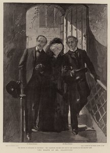 La mort de M. Gladstone - Sydney Prior Hall