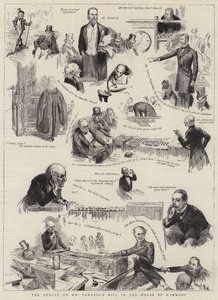 Le Débat sur le Projet de Loi de M. Parnell à la Chambre des Communes - Sydney Prior Hall