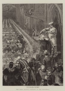 Le Banquet du Lord Maire à Guildhall