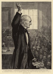 La campagne de Mid-Lothian de 1892, M. Gladstone s