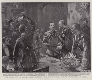 La Présentation au Colonel Hector MacDonald, le Duc d