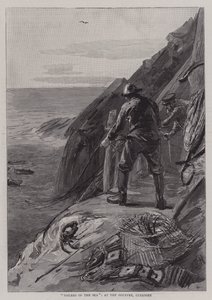 Les travailleurs de la mer, au Gouffre, Guernesey