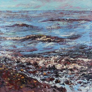 Fraîcheur et brise, 2021 (huile sur toile)