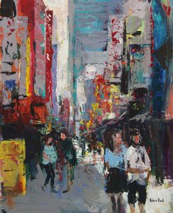 Tokyo Shopping, 2024 (acrylique)