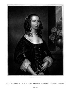 Lady Anne Clifford, comtesse de Dorset, Pembroke et Montgomery, 1825
