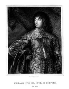 William Russell, 1er duc de Bedford, soldat britannique, 1825