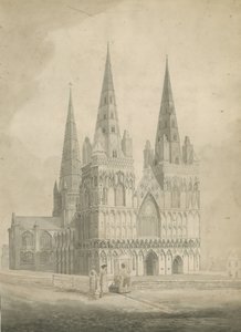 Cathédrale de Lichfield - Façade ouest