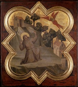 Vie de Saint François : le saint reçoit les stigmates
