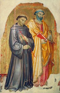 Saint François et Saint Pierre - Taddeo di Bartolo