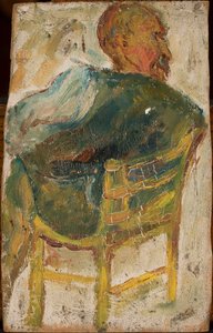 Skizze einer männlichen Figur - Tadeusz Makowski