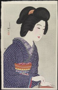 Femme assise près d