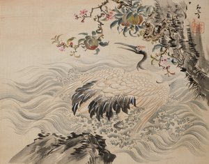 Fleurs et oiseaux, 19e siècle