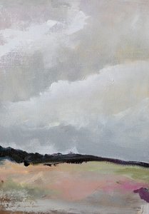 Paysage nuageux aux couleurs pastel - Tamar Green