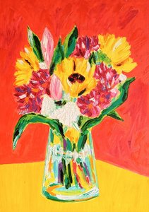 Bouquet de fleurs éclatant - Tamara Jare