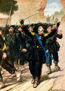 20 septembre 1870 : Porta Pia - Brèche dans les murs