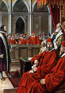 Guerre de Crète : le procès de Francesco Morosini après le siège de Candie, accusé de lâcheté et de trahison à son retour à Venise - Tancredi Scarpelli