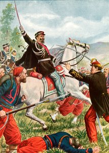 Victor Emmanuel à la bataille de Solférino - Tancredi Scarpelli