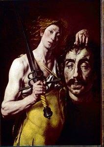 David avec la tête de Goliath