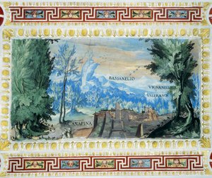 Vue de Canepina - Tarquinio Ligustri