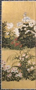 Fleurs et papillons - Tawaraya Sotatsu