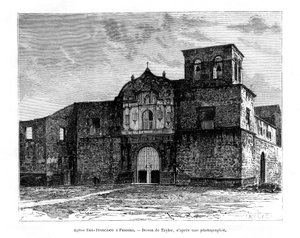 Église de San Francisco, Panama, Amérique centrale, XIXe siècle