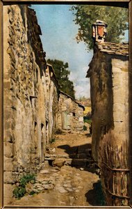 Bâtiment de ferme à Settignano, vers 1862