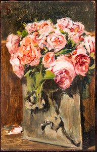 Vase avec des roses