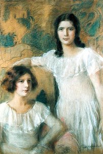 Portrait de deux filles, c.1910