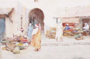 Marchands de fruits, Kairouan