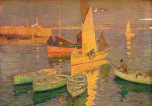 Lueur du Coucher de Soleil, St. Ives, 1925
