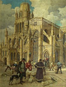 La Reconstruction de St Mary Redcliffe par William Canynges en 1452