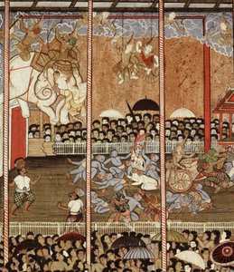 Une représentation du Ramakien - Thai School