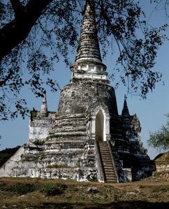 Un stupa du temple bouddhiste