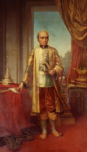 Portrait du roi Phra Bouddha Lertla Napalai