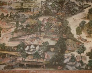 Wirharn Sasada, Vie à la campagne, Wat Bowonniwet Vihara