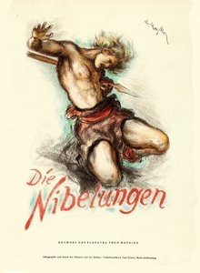 Affiche du film Die Nibelungen: Siegfried par Fritz Lang, 1924
