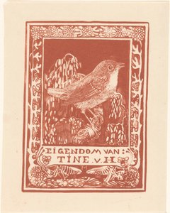 Ex libris de Tine van Hoytema - Theo van Hoytema