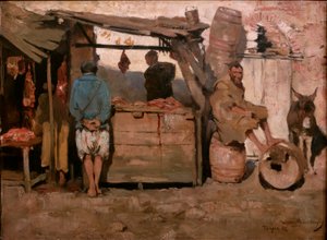 Boucherie à Tanger