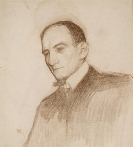 Portrait de Félix Fénéon - Théo van Rysselberghe