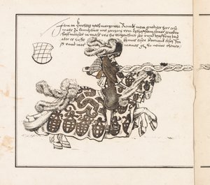 Livre sur les Tournois : Jouteur Tourné à Droite - Theobald Senefelder