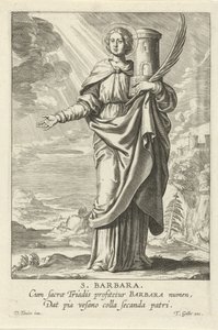 Sainte Barbara - Theodoor Galle