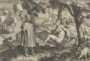 Nouvelles inventions des temps modernes [Nova Reperta], La découverte de l